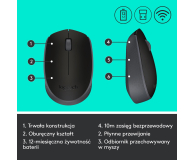 LOGITECH Mysz Logitech M171 wireless czarna - 285732 - zdjęcie 11